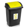 Cos de gunoi  pentru colectare selectiva - 25 L - Galben
