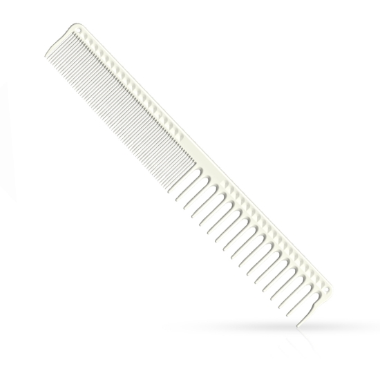 Pieptene frizerie/coafor - JRL -  J302 - Alb