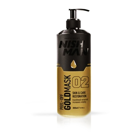 Masca aurie - NISH MAN - 200 ml