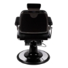Scaun frizerie - MENOSER - Santa Fe - Negru
