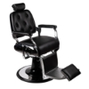 Scaun frizerie - MENOSER - Santa Fe - Negru
