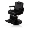 Scaun frizerie - MENOSER - Monterey - Negru