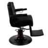 Scaun frizerie - MENOSER - Monterey - Negru