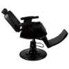 Scaun frizerie - MENOSER - Acapulco - Negru