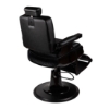 Scaun frizerie - MENOSER - Acapulco - Negru