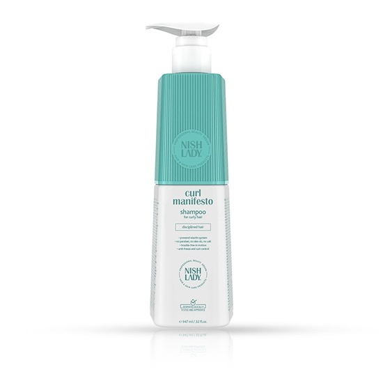 Sampon pentru par - NISH LADY - Curl Manifesto - 947 ml