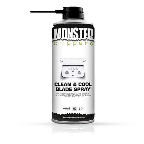 Spray de curatare - MONSTER CLIPPERS - pentru masinile de tuns - 400 ml