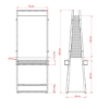 Mobilier Frizerie / Barber Shop - MIRPLAY - DOUBLE ROB