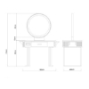 Mobilier Frizerie / Barber Shop - MIRPLAY - NICOLE