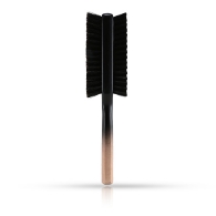 Perie profesionala pentru barba & fade brush cu maner din lemn - JRL