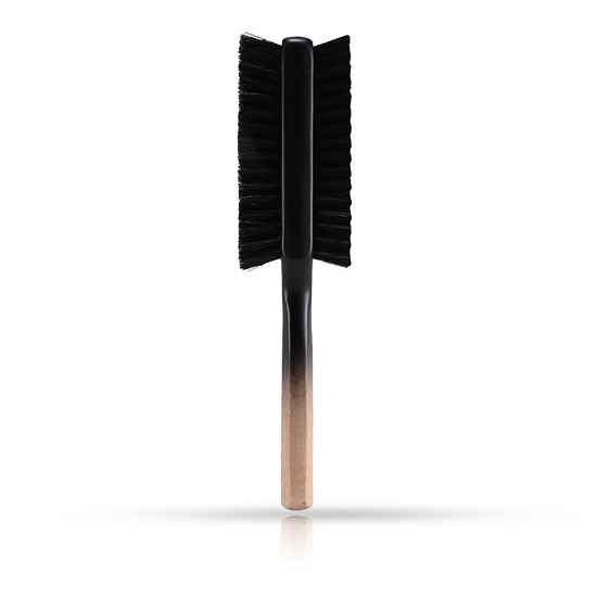 Perie profesionala pentru barba & fade brush cu maner din lemn - JRL