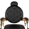 Scaun frizerie - Miami - Negru