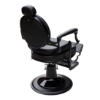 Scaun frizerie - MENOSER - Richmond - Negru