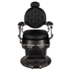 Scaun frizerie - MENOSER - Washington - Negru