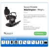 PACHET PROMO - Scaun frizerie - Washington - Negru + PRODUSE CADOU