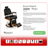 PACHET PROMO - Scaun frizerie - Juarez - Negru + PRODUSE CADOU
