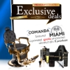 PACHET PROMO - Scaun frizerie - Miami - Negru + PRODUSE CADOU