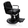 Scaun frizerie - MENOSER - Havana - Negru