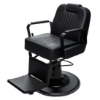 Scaun frizerie - MENOSER - Havana - Negru