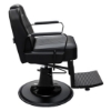 Scaun frizerie - MENOSER - Havana - Negru