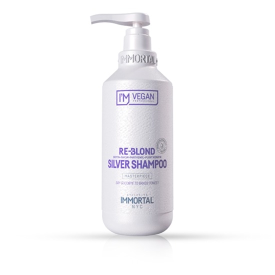 Sampon pentru par- IMMORTAL - RE - BOND - silver - 500 ml 