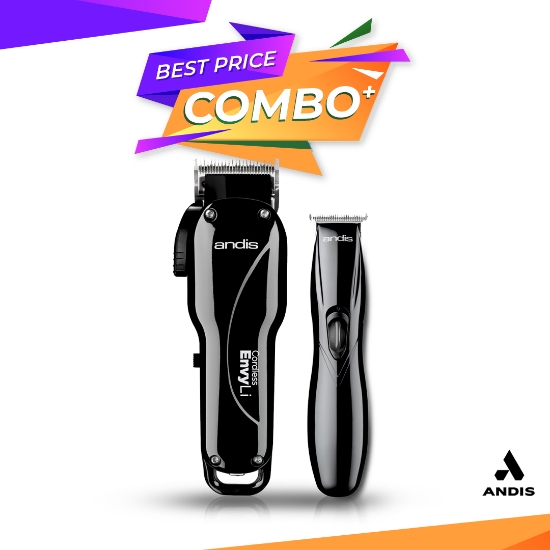 Set ANDIS - Andis Envy Nation + Slimline D8 - Negru