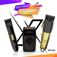 Set ROVRA - Masina de tuns X-CLIP + Masina de contur X-TRIM + Masina de ras X-SHAVE V2
