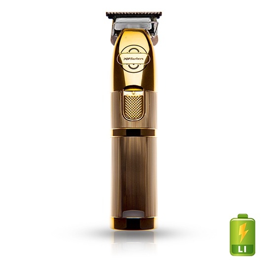 Masina de contur - POP BARBERS Skeleton - 7.200 RPM - Gold