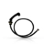 Furtun + para dus scafa frizerie - MENOSER - Black - 703J 