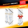 Pachet promo - Gulere de hartie Rovra pentru frizerie - Albe - set 5 role - 3 buc (2+1 GRATIS)