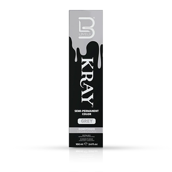 Vopsea semi - permanenta - L3VEL3 -  Gri - 100 ml  