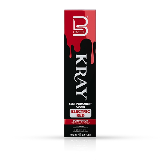 Vopsea semi - permanenta - L3VEL3 -  Rosu Electric - 100 ml 