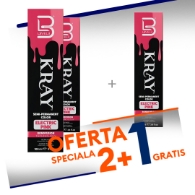 Pachet promo 2+1 Gratis - Vopsea semi - permanenta - L3VEL3 -  Roz Electric - 100 ml 