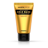 Masca  pentru puncte negre - aurie - IMMORTAL - 150 ml 