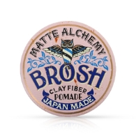 Ceara pentru par - BROSH - Pomade - Clay Fiber mini - 40 gr 