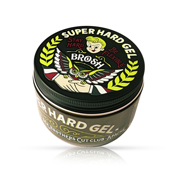 Gel pentru par - BROSH - Super Hard - 200 gr