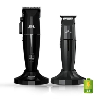 Set JRL ONYX - Masina de tuns + Masina de contur - Black- fara fir 