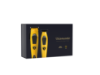 Set JRL Profesional - Diamante - Masina de tuns 2025C + Masina de contur 2025T - Yellow - fara fir 