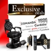 PACHET PROMO - Scaun frizerie - Cordoba - Negru + 9 PRODUSE CADOU