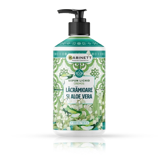 Sapun Lichid - KABINETT - 500 ml - Lacramioare si Aloe Vera