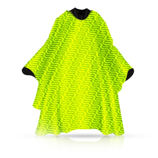 Pelerina coafor/frizerie ROVRA - Verde - guler neopren - RT96 